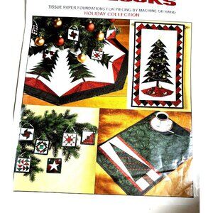 HOLIDAY COLLECTION McCalls Easy Big Blocks Pattern B536 Paper Foundation
